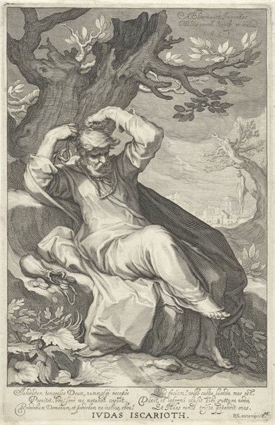 Giuda Iscariota si impicca da Willem Isaacsz. van Swanenburg