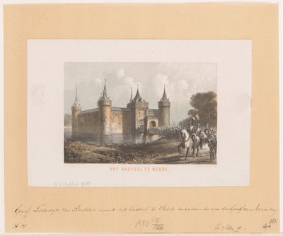 Il castello di Wedde da Willem Jacob Hofdijk