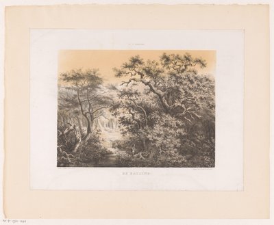 Paesaggio con esiliato da Willem Jacob Hofdijk