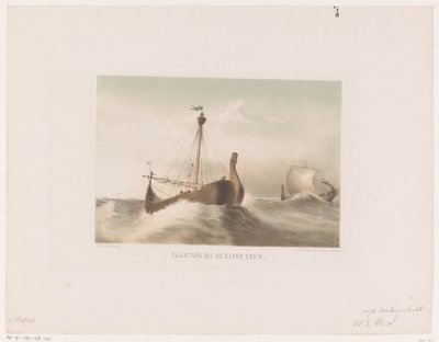 Imbarcazione, XI secolo da Willem Jacob Hofdijk