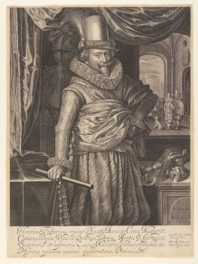 Federico Enrico, Principe di Orange-Nassau da Willem Jacobsz. Delff