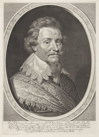 Ritratto di Ernesto Casimiro, conte di Nassau-Dietz da Willem Jacobsz Delff