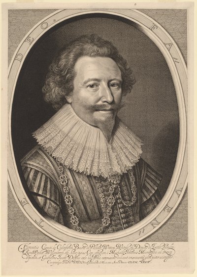 Florent II, Conte di Pallandt da Willem Jacobsz Delff after Michiel van Miereveld
