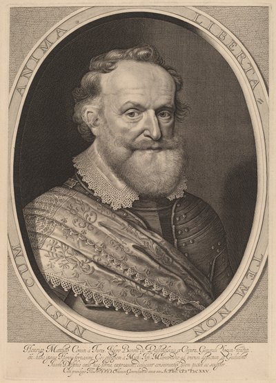 Hendrik Matthias, Conte di Thurn e Taxis da Willem Jacobsz Delff after Michiel van Miereveld