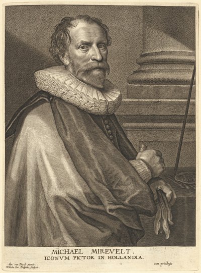 Michel Miereveld da Willem Jacobsz Delff after Sir Anthony van Dyck