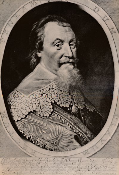 Axel Oxenstierna, Conte di Södermöre, statista svedese, XVII secolo da Willem Jacobzoon Delff