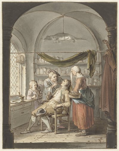 Il dentista da Willem Joseph Laquy