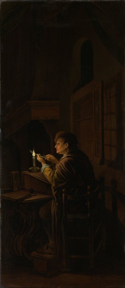 Pannello destro di un trittico: Allegoria della formazione artistica da Willem Joseph Laquy