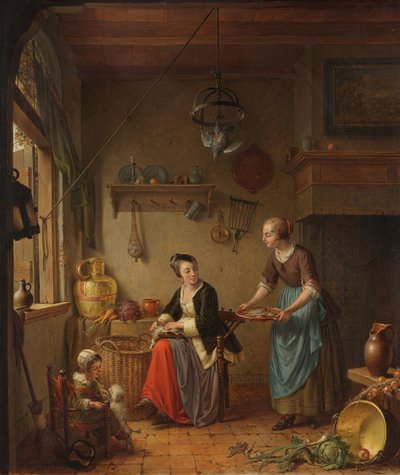 La cucina da Willem Joseph Laquy