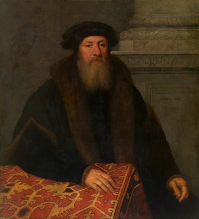 Ritratto di un uomo da Willem Key