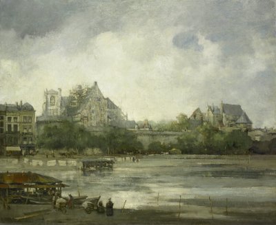Veduta di Nantes da Willem Leendert Bruckman