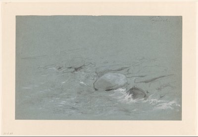 Paesaggio costiero con ciottoli a Tyssedal, Norvegia da Willem Maris