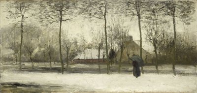 Paesaggio invernale, 1875 circa (olio su tela) da Willem Maris