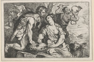 Meleagro e Atalanta da Willem Panneels