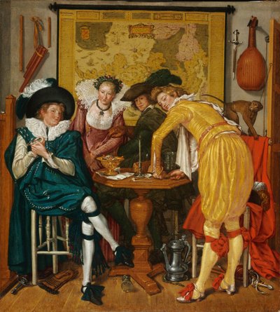 Compagnia allegra da Willem Pietersz Buytewech
