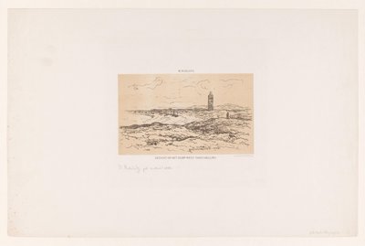 Veduta del villaggio di West-Terschelling da Willem Roelofs (I)
