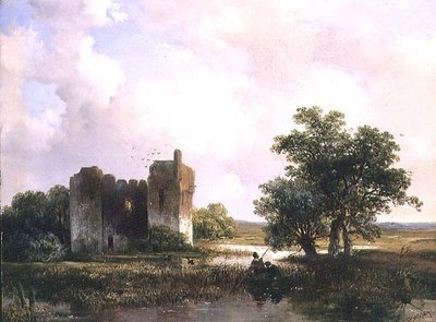 Paesaggio con rovine da Willem Roelofs