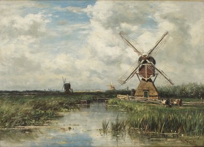 Vista vicino a Leiden da Willem Roelofs