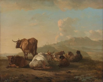 Gregge a riposo da Willem Romeyn