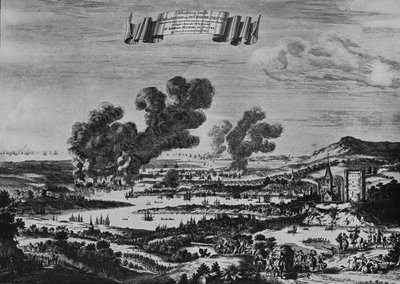 Incursione olandese sul Tamigi, c1668 da Willem Schellinks
