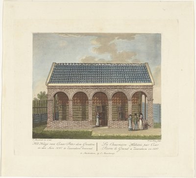 La casa dello zar Pietro a Zaandam da Willem Senus van
