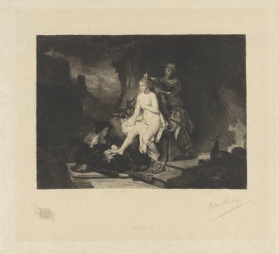 Toilette di Betsabea da Willem Steelink (II) (signed by artist)
