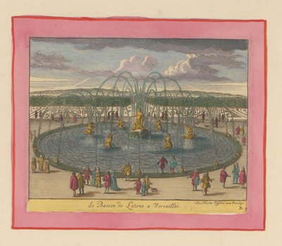 Bassin de Latone in den Gärten von Versailles da Willem Swidde