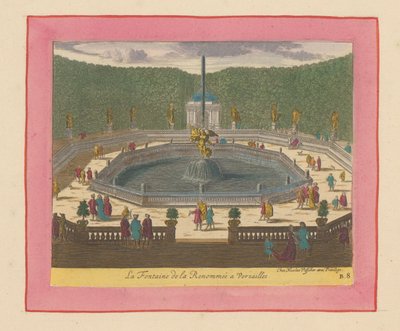Brunnen des Ruhms in den Gärten von Versailles da Willem Swidde