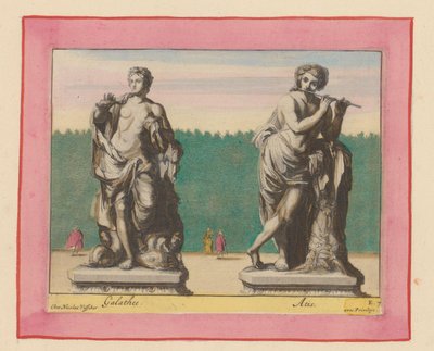 Statuen von Galatea und Acis da Willem Swidde