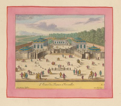 Zugang zum Grand Trianon in Versailles da Willem Swidde