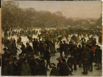 Pattinaggio nel Haagse Bos da Willem Tholen