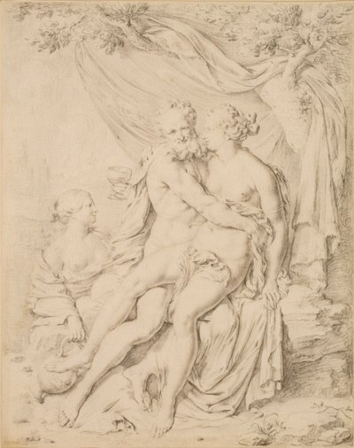 Lot e le sue figlie da Willem Van Mieris