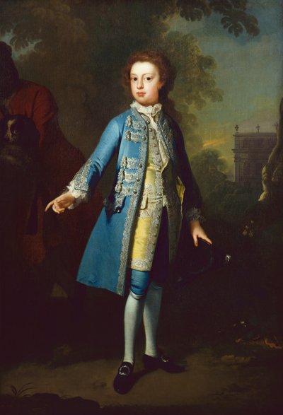 Ritratto del 3º Duca di Chandos da bambino da Willem Verelst