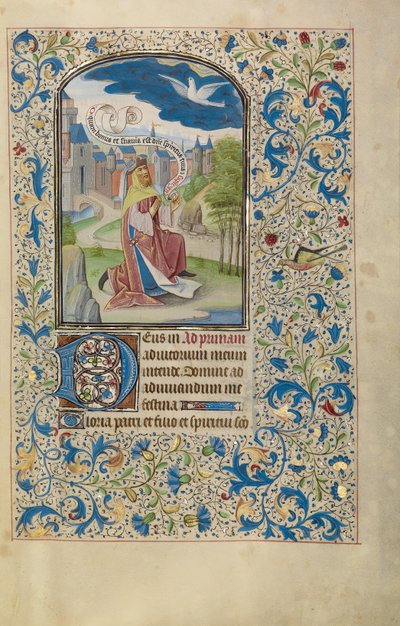 Salomone prega lo Spirito Santo da Willem Vrelant