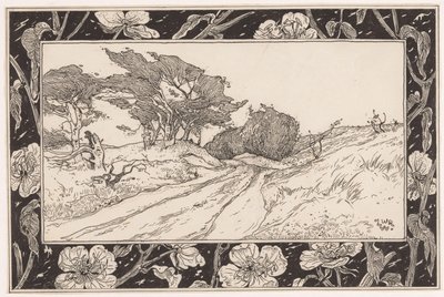 Paesaggio dunale con erba elmo da Ludwig Willem Reymert Wenckebach