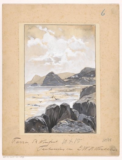 Baia rocciosa da Ludwig Willem Reymert Wenckebach