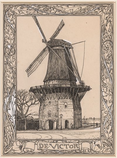 De Victor, mulino ad Amsterdam da Willem Wenckebach