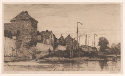 Il porto di Leerdam da Willem Wenckebach