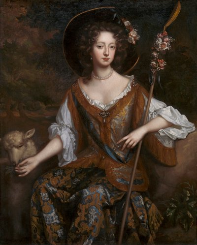 Elizabeth FitzGerald, Contessa di Kildare da Willem Wissing