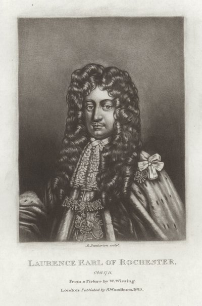 Laurence Conte di Rochester da Willem Wissing