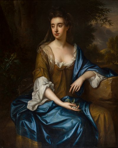 Ritratto di una dama sconosciuta da Willem Wissing