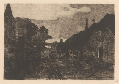 Strada di campagna a Diepenheim da Willem Witsen (signed by artist)