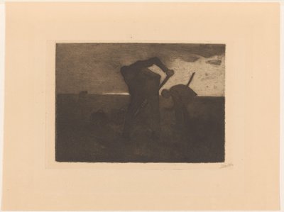 Tre raccoglitori di patate da Willem Witsen (signed by artist)