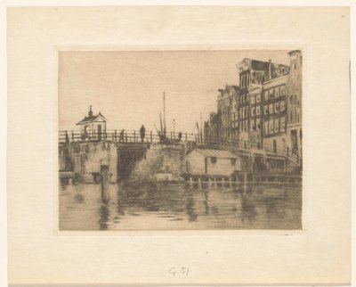 Vista della Kraansluis ad Amsterdam da Willem Arnoldus Witsen