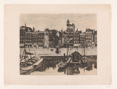 Veduta del Damrak da Willem Witsen