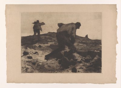Lavoratori agricoli sulla brughiera da Willem Arnoldus Witsen
