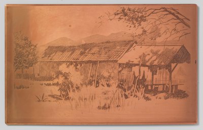 Lungo edificio annesso, Gambar da Willem Arnoldus Witsen