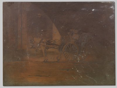 Carrozza sotto il ponte di Waterloo, Londra da Willem Arnoldus Witsen