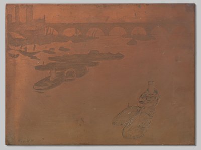 Navi sul Tamigi da Willem Arnoldus Witsen