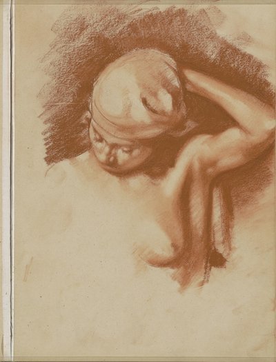 Nudo femminile con braccio sinistro alzato da Willem Arnoldus Witsen